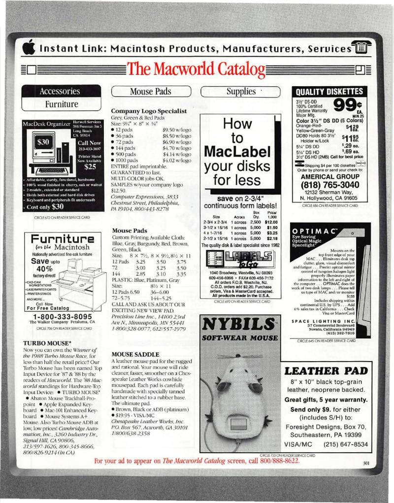 MacWorld 8811 November 1988 — page 309