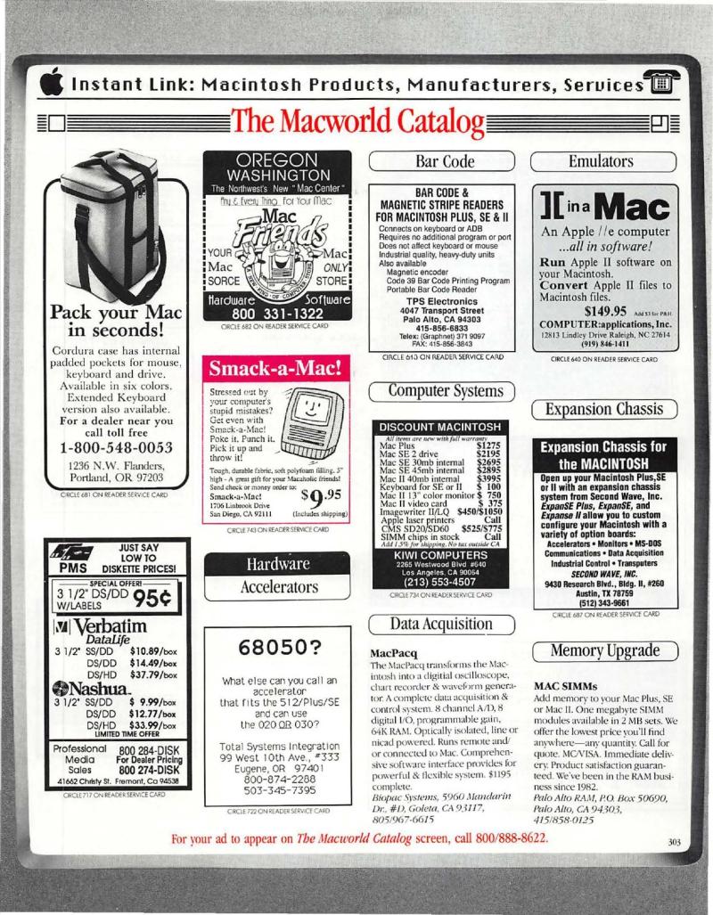 MacWorld 8811 November 1988 — page 311