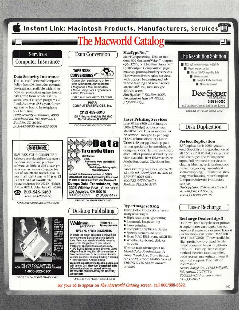 MacWorld 8811 November 1988 — page 315