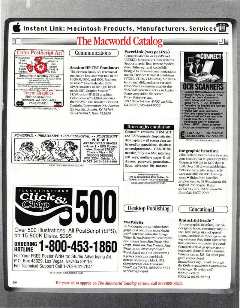 MacWorld 8811 November 1988 — page 318