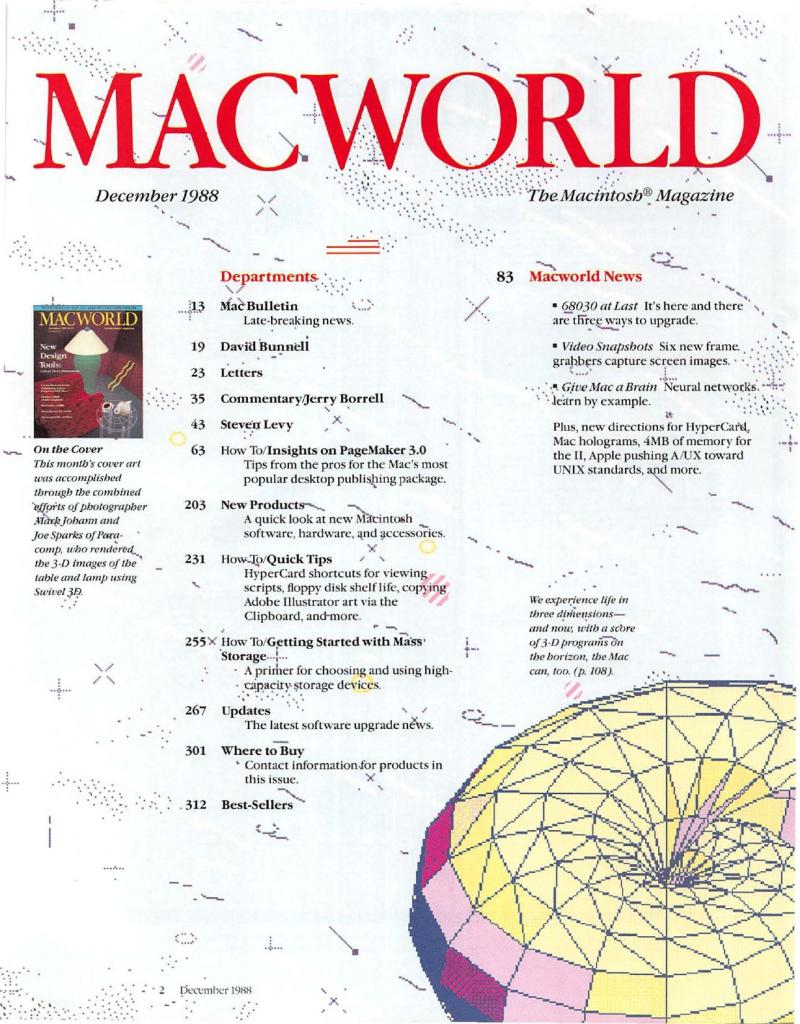 MacWorld 8812 December 1988 — page 4