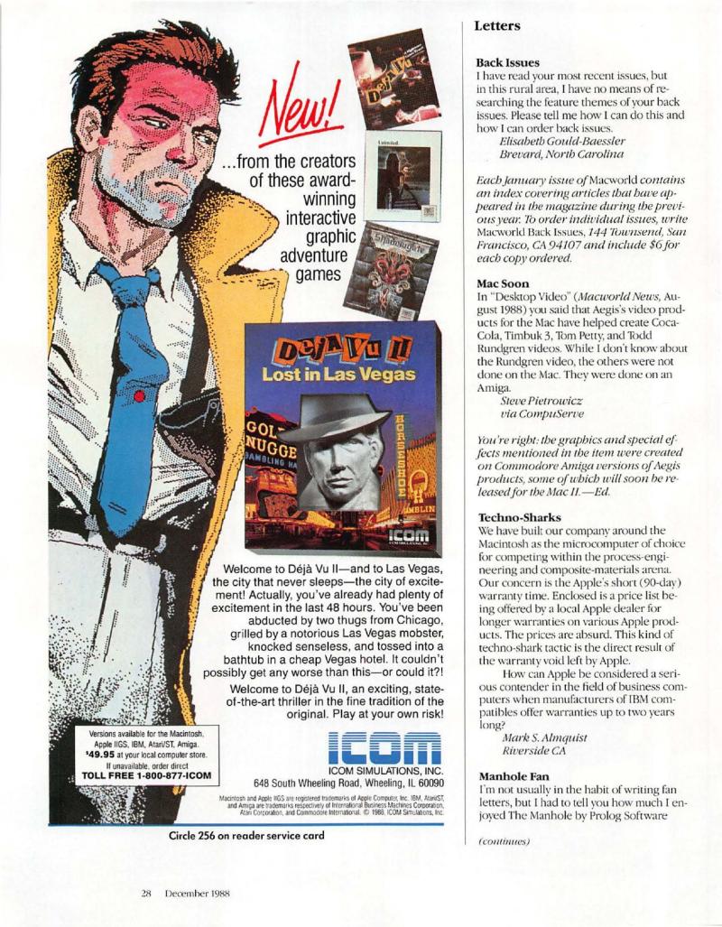 MacWorld 8812 December 1988 — page 30