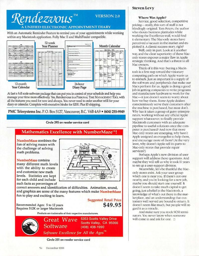 MacWorld 8812 December 1988 — page 58