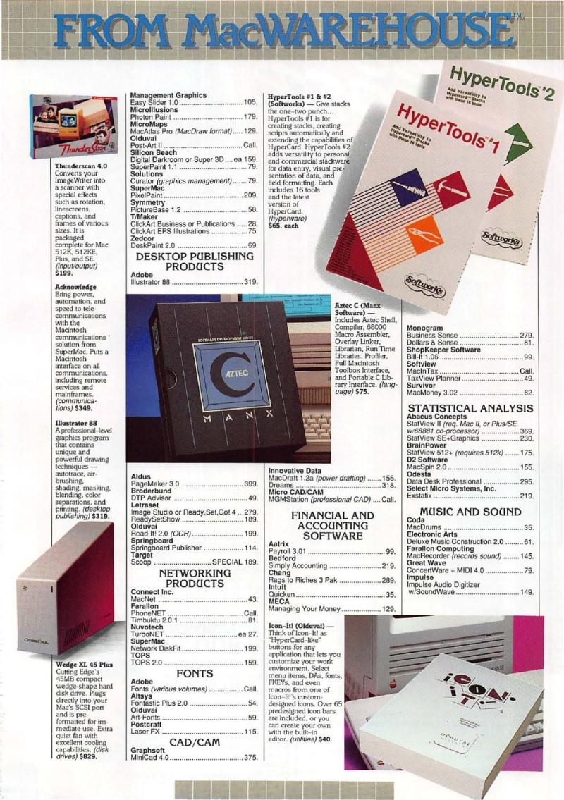 MacWorld 8812 December 1988 — page 62