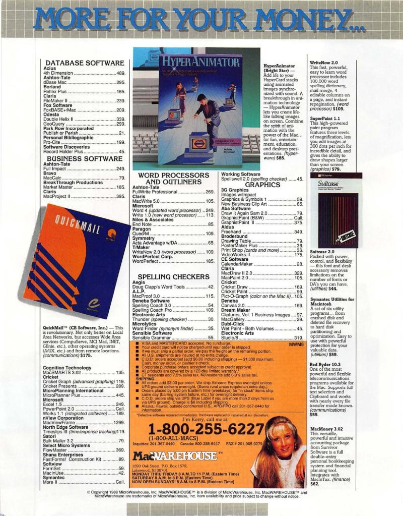 MacWorld 8812 December 1988 — page 63