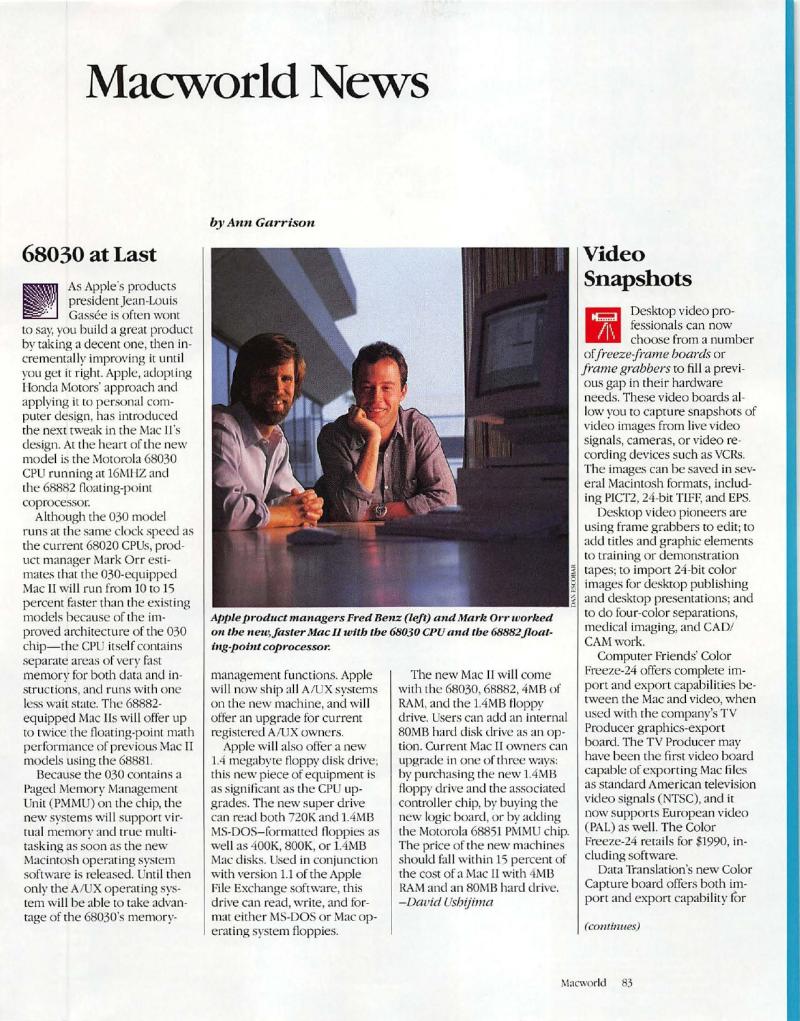 MacWorld 8812 December 1988 — page 87