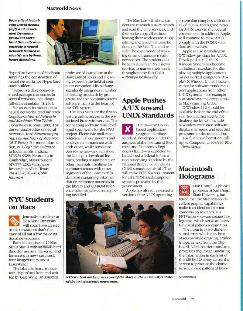 MacWorld 8812 December 1988 — page 93