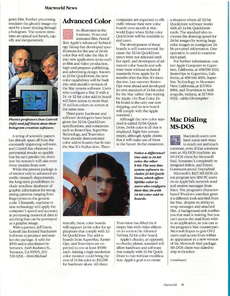 MacWorld 8812 December 1988 — page 95