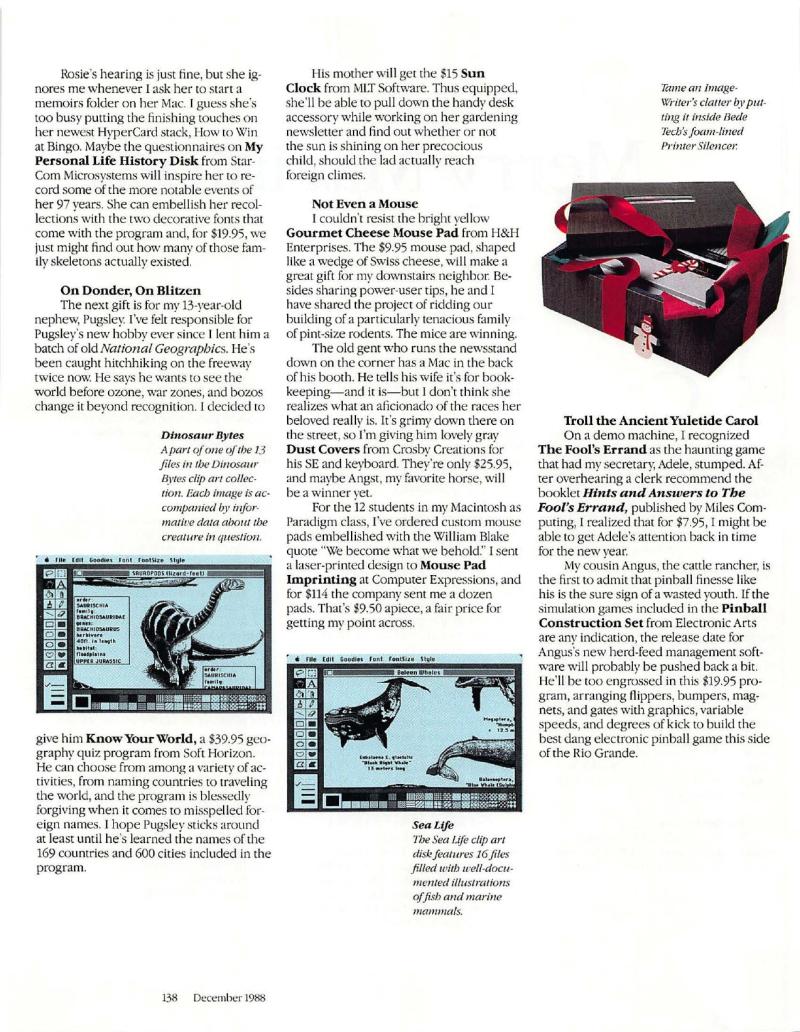MacWorld 8812 December 1988 — page 142