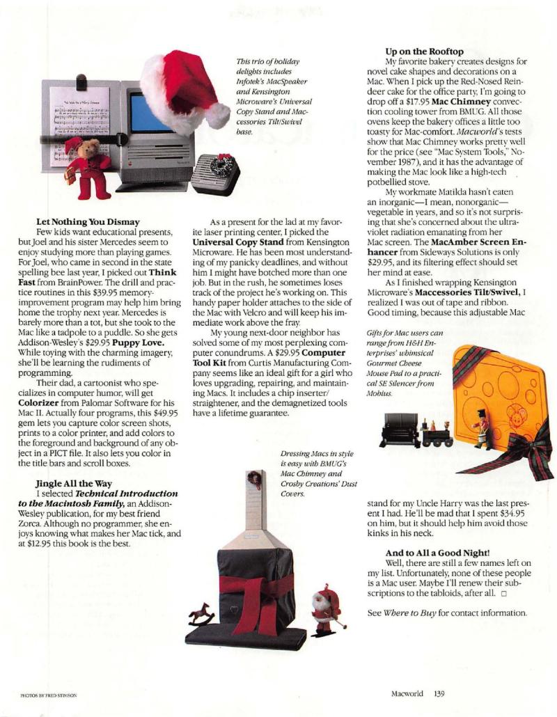 MacWorld 8812 December 1988 — page 143