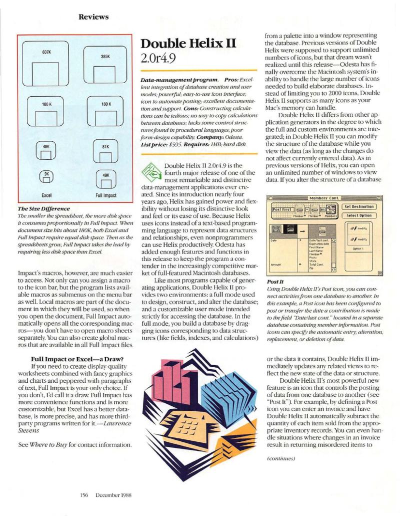 MacWorld 8812 December 1988 — page 160