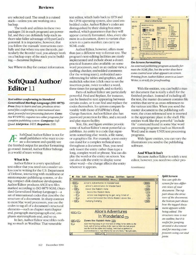MacWorld 8812 December 1988 — page 166