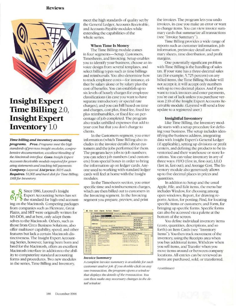MacWorld 8812 December 1988 — page 192