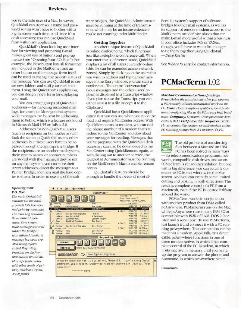MacWorld 8812 December 1988 — page 196