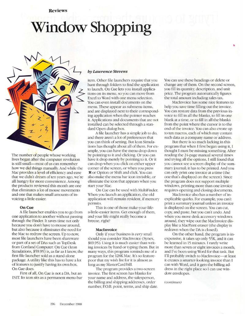 MacWorld 8812 December 1988 — page 200
