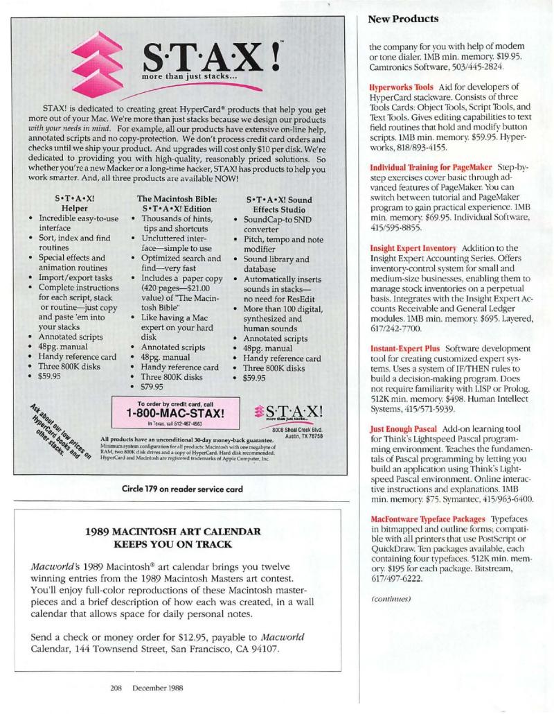 MacWorld 8812 December 1988 — page 212