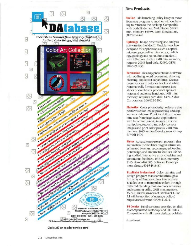 MacWorld 8812 December 1988 — page 216