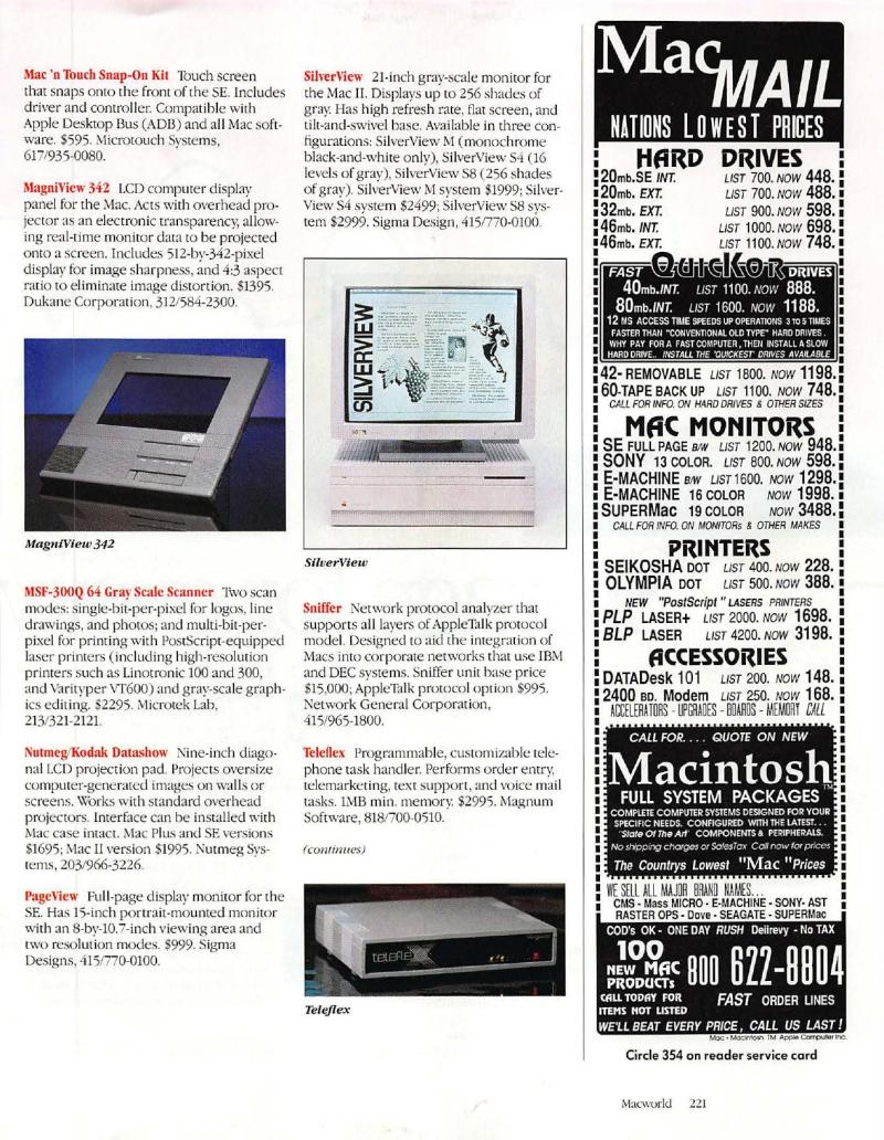 MacWorld 8812 December 1988 — page 225