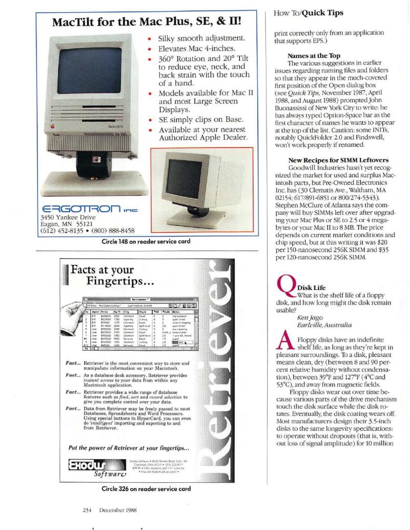 MacWorld 8812 December 1988 — page 238