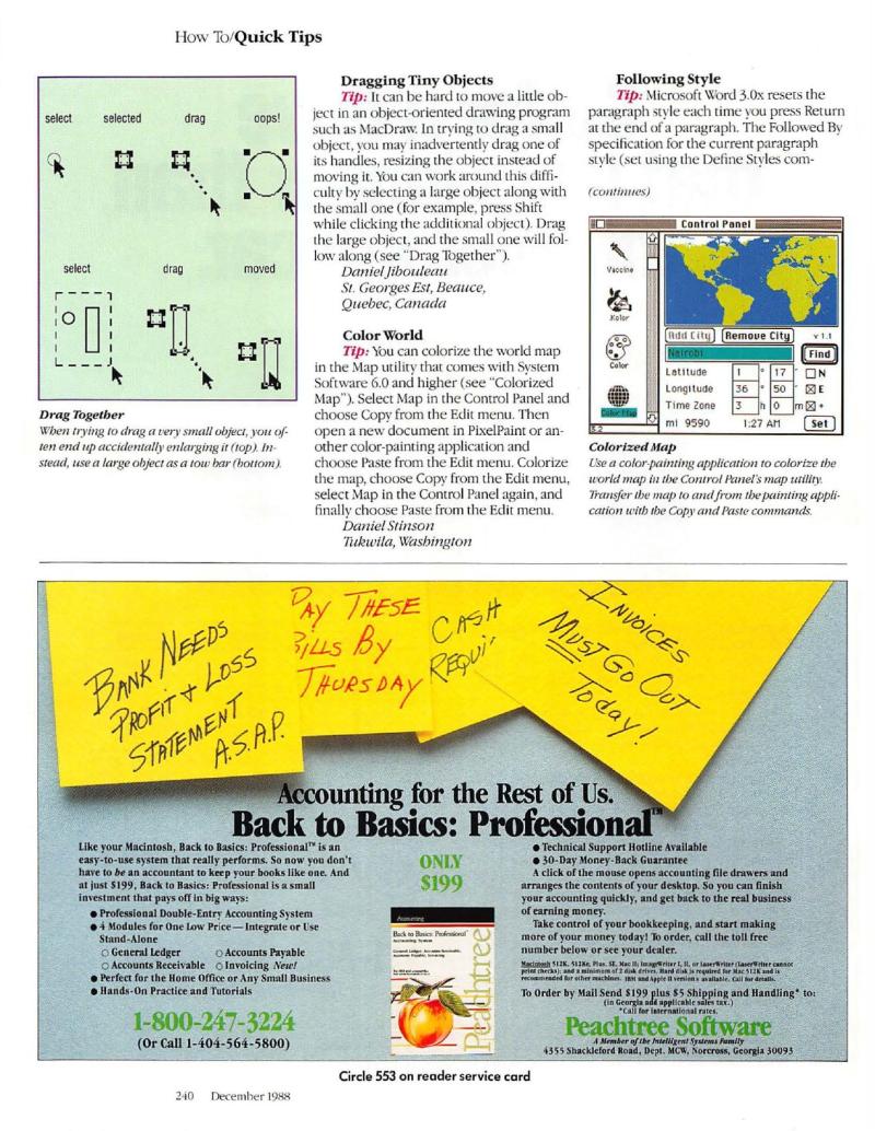 MacWorld 8812 December 1988 — page 246