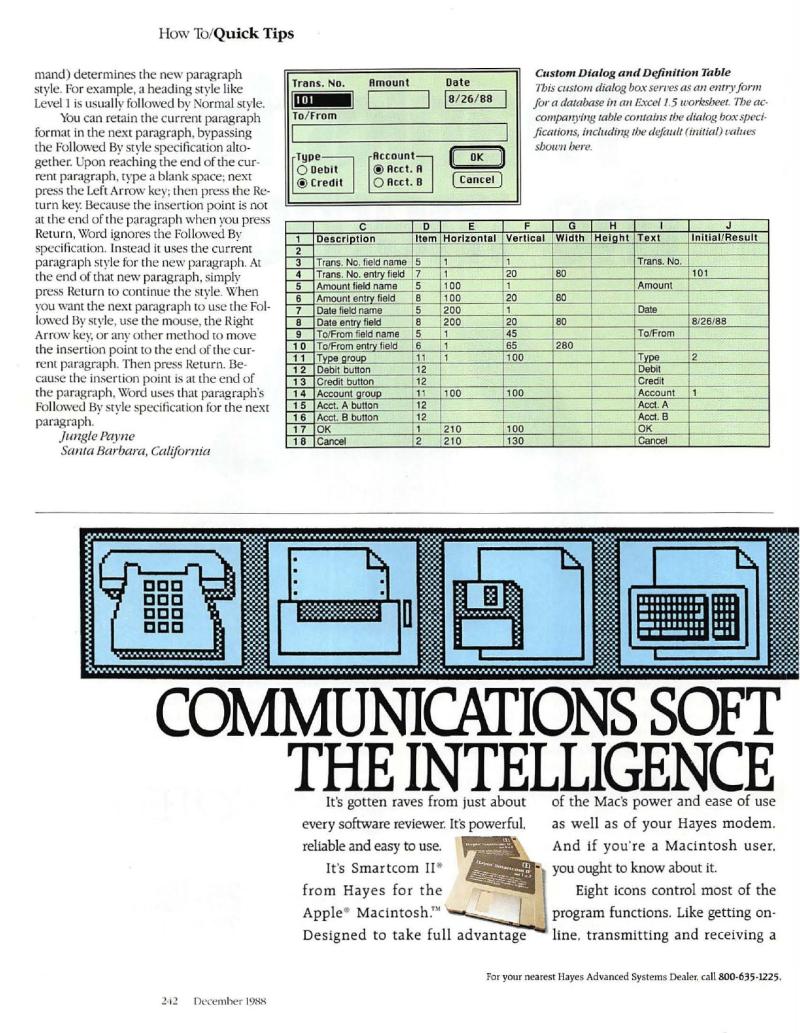 MacWorld 8812 December 1988 — page 248