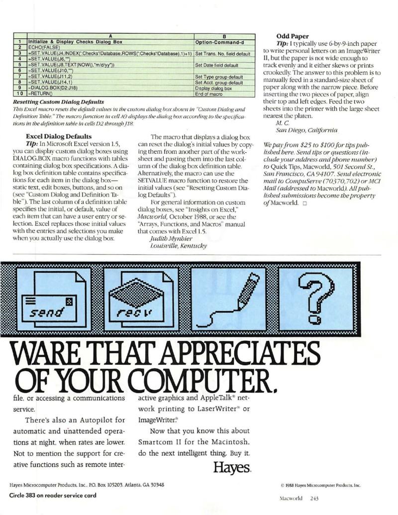 MacWorld 8812 December 1988 — page 249