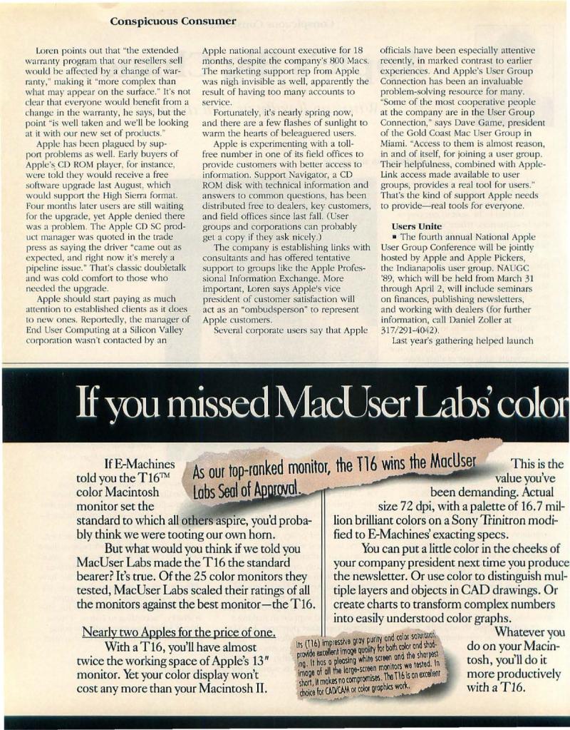 MacWorld 8904 April 1989 — page 70