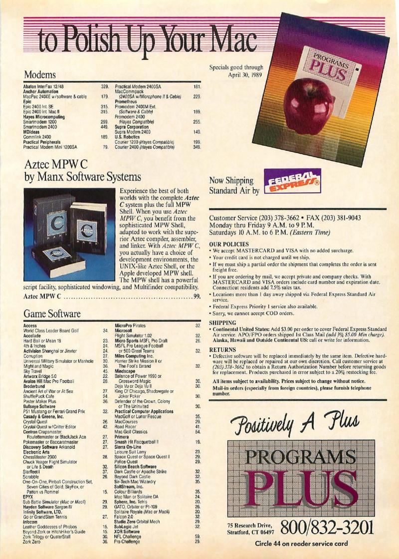 MacWorld 8904 April 1989 — page 79