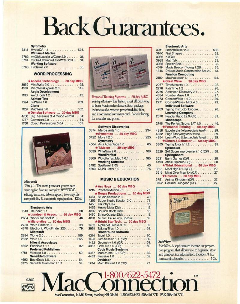 MacWorld 8904 April 1989 — page 105