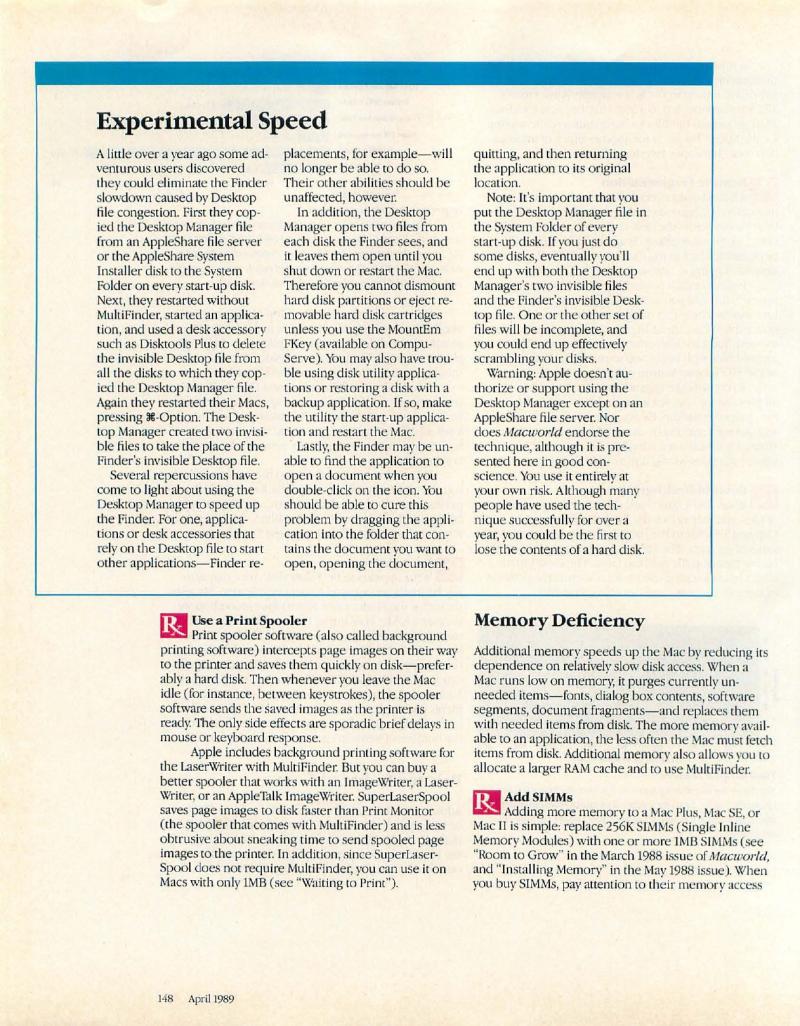 MacWorld 8904 April 1989 — page 150