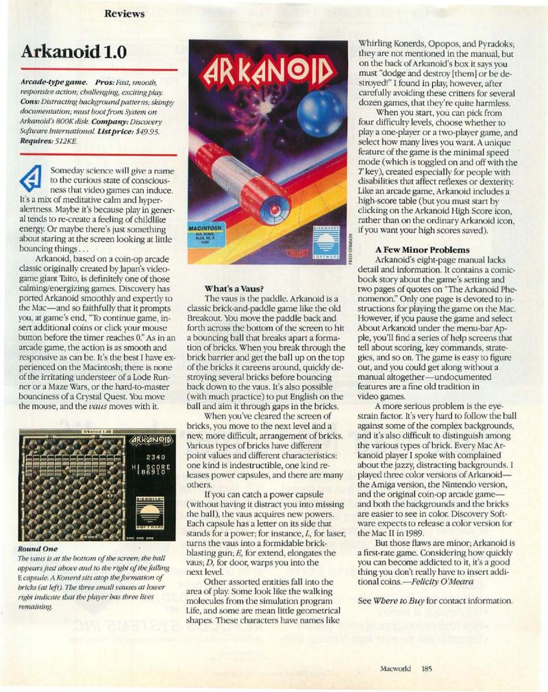 MacWorld 8904 April 1989 — page 187