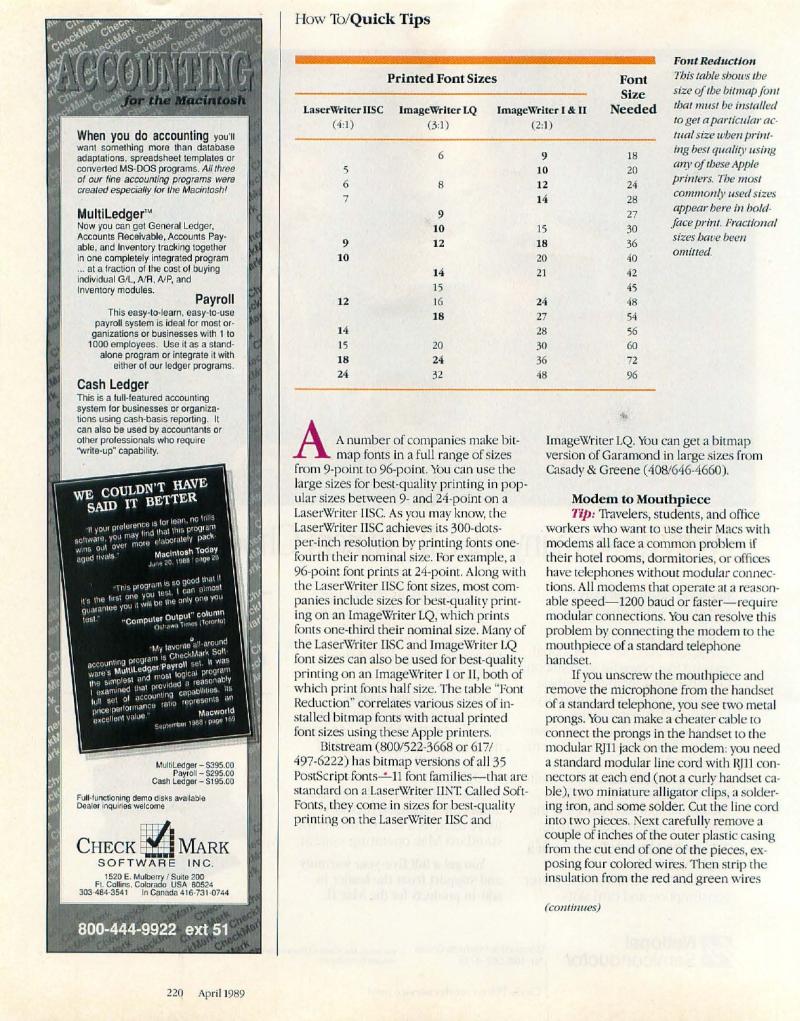 MacWorld 8904 April 1989 — page 222