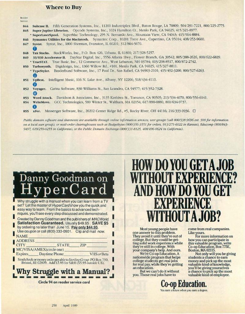 MacWorld 8904 April 1989 — page 262