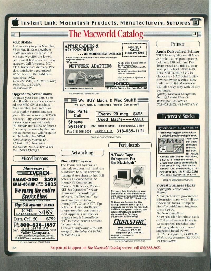 MacWorld 8904 April 1989 — page 284