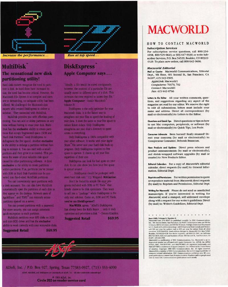MacWorld 8906 June 1989 — page 12