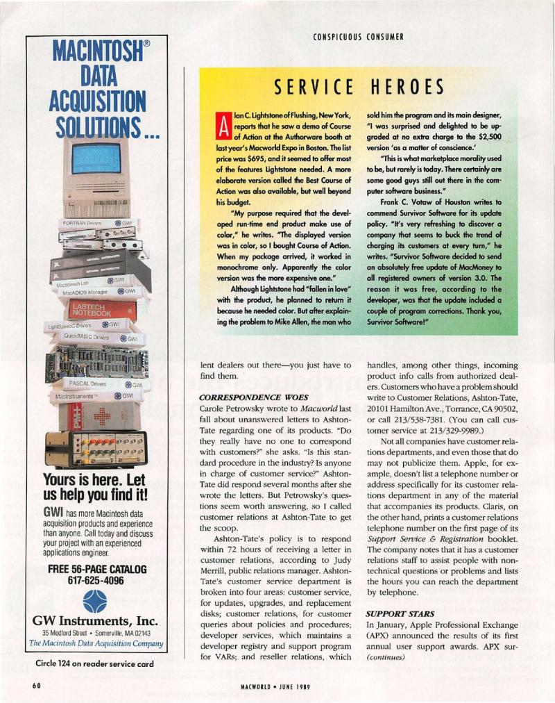 MacWorld 8906 June 1989 — page 64