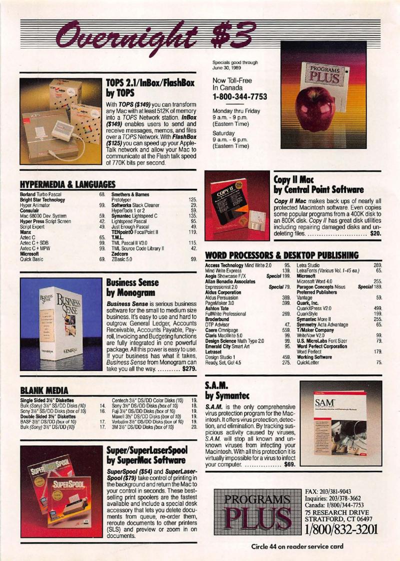 MacWorld 8906 June 1989 — page 75
