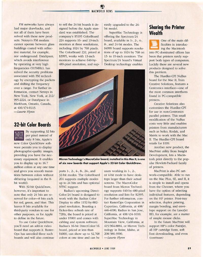 MacWorld 8906 June 1989 — page 95