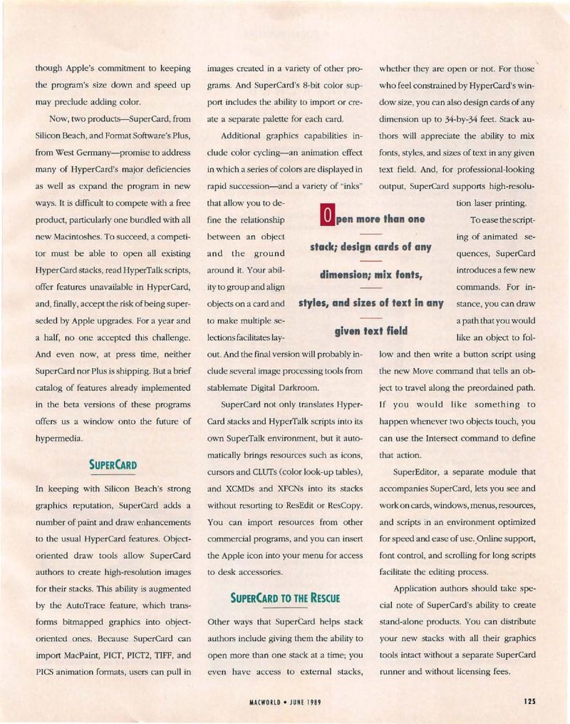 MacWorld 8906 June 1989 — page 131