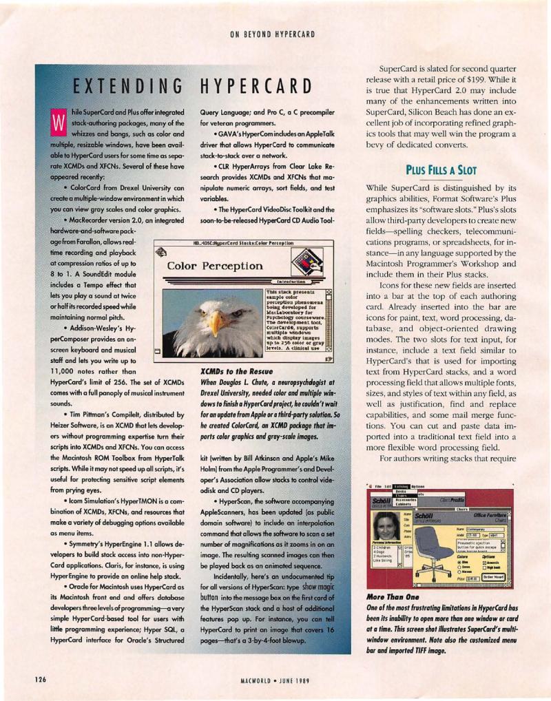 MacWorld 8906 June 1989 — page 132