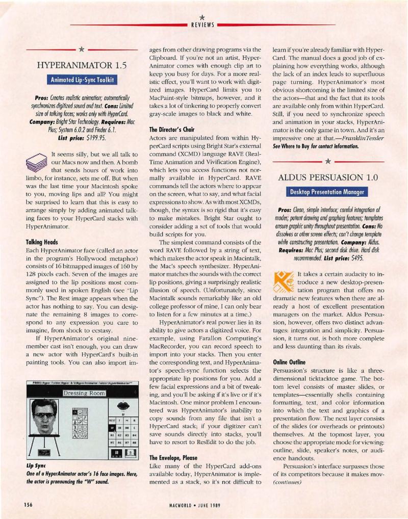 MacWorld 8906 June 1989 — page 162