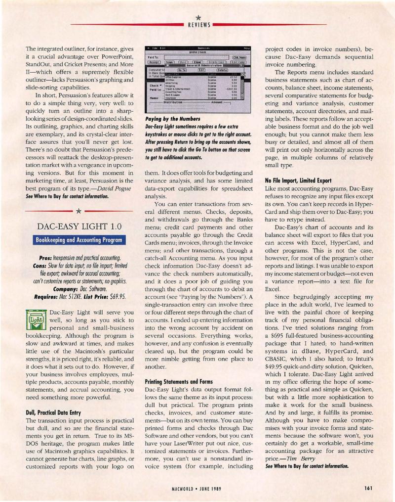 MacWorld 8906 June 1989 — page 167