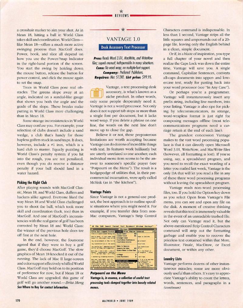 MacWorld 8906 June 1989 — page 176