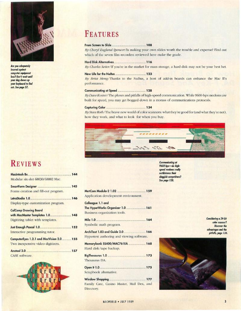 MacWorld 8907 July 1989 — page 5