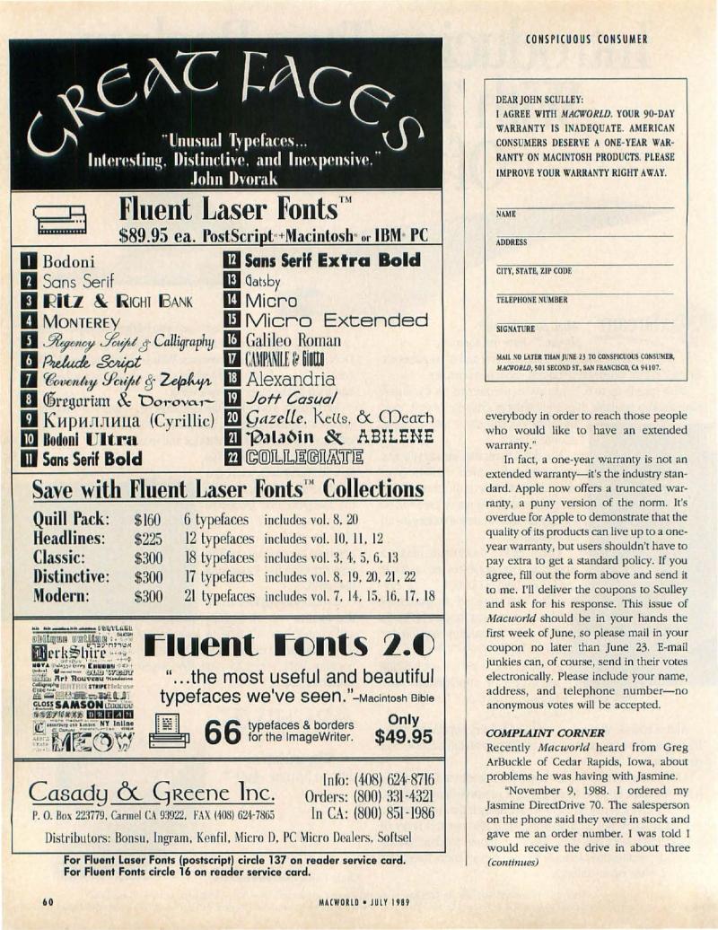 MacWorld 8907 July 1989 — page 64