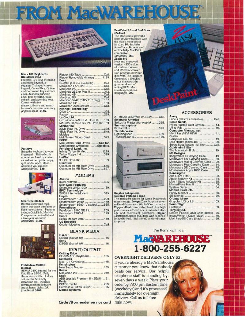 MacWorld 8907 July 1989 — page 85
