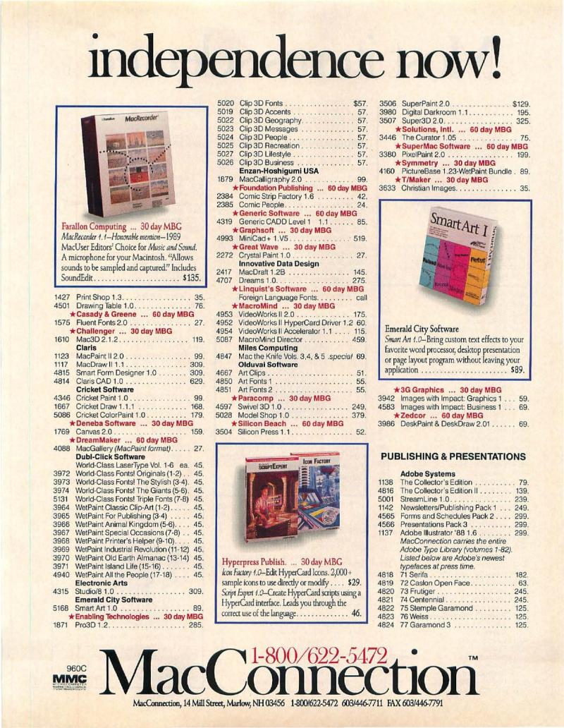 MacWorld 8907 July 1989 — page 105
