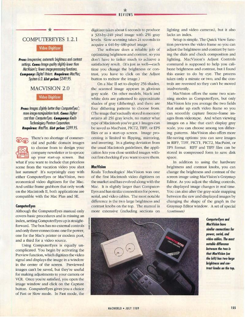 MacWorld 8907 July 1989 — page 159