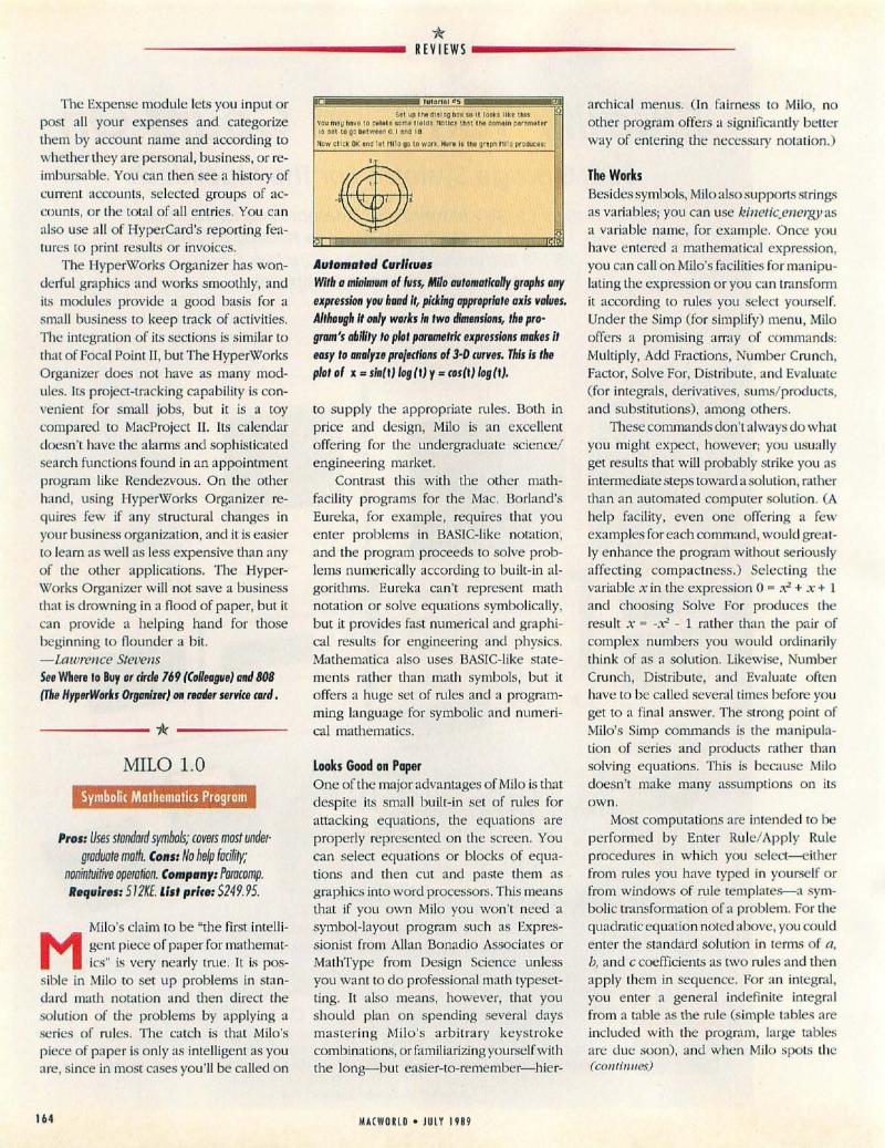 MacWorld 8907 July 1989 — page 168