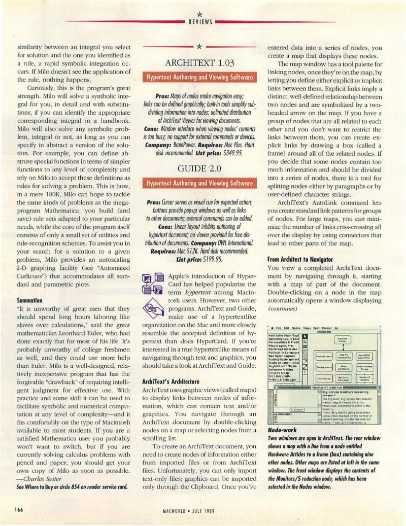 MacWorld 8907 July 1989 — page 170